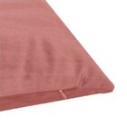 Kit 2 Capas Para Almofada Drapeada Line Em Veludo Retangular