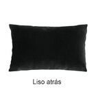 Kit 2 Capas Para Almofada Drapeada Line Em Veludo Retangular