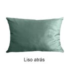 Kit 2 Capas Para Almofada Drapeada Line Em Veludo Retangular