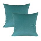 Kit 2 Capas Para Almofada Em Veludo Liso Quadrada 60x60 Tiffa