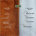 Kit 2 Capas Para Almofada Em Veludo Liso Quadrada Terracota