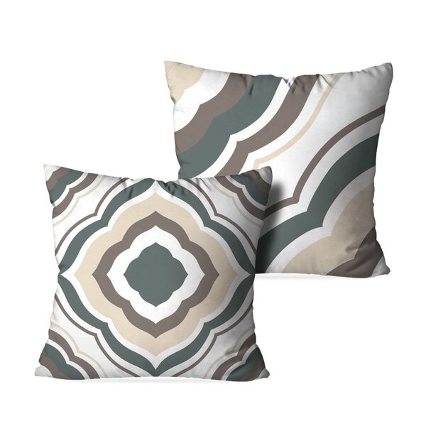 Kit 2 Capas Para Almofadas Decorativas Geometric