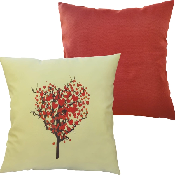 Kit 2 Capas Personalizada Para Almofada 45x45 Com Enchimento