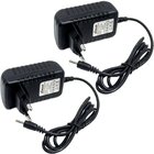 Kit 2 Carregador Fonte De Tablet Pino Fino 2,5x0,7mm Bivolt