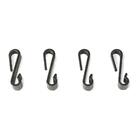 Kit 2 Carrinho Multiuso Organizador 3 Prateleiras - Preto