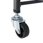 Kit 2 Carrinho Multiuso Organizador Dobrável Com 3 Prateleira