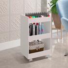 Kit 2 Carrinho Organizador Salao Estetica Manicure Mobbs