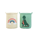 Kit 2 Cestos Infantis De Linho - Oikos Multi U