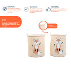 Kit 2 Cestos Organizadores Infantis Roupas E Brinquedos De Li