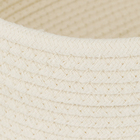 Kit 2 Cestos Organizadores Magda Cream White Sensea