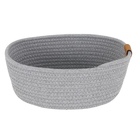 Kit 2 Cestos Organizadores Magda Granit Grey Sensea