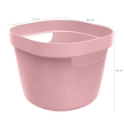 Kit 2 Cestos Organizadores Para Lavanderia 46l E 4l Cestos Mu