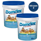 Kit 2 Cloros Hipoclorito Domclor 10 Kg Balde Piscina Dominus
