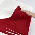 Kit 2 Coberdrom Edredom Vermelho Coberdrom Cobertor Queen Siz