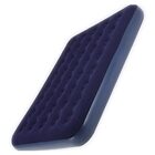 Kit 2 Colchões Infláveis Casal Flocked Comfort Com Bomba Elét