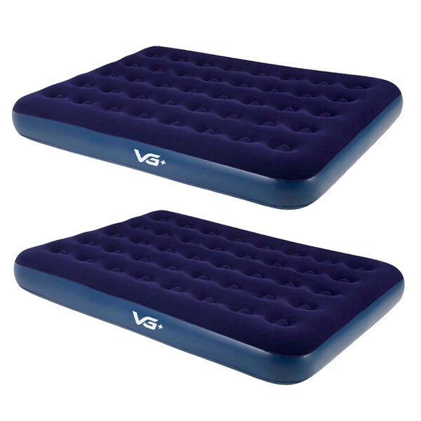 Kit 2 Colchões Infláveis Casal Flocked Comfort Vg Plus