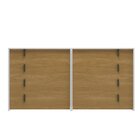 Kit 2 Cômodas 4 Gavetas 90cm Melissa Branco/xingu