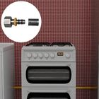 Kit 2 Conexão Rosca Móvel 1/2'' P/ Gás 16mm Pex Multicamadas