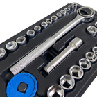 Kit 2 Conjunto Maleta Kit Ferramenta Soquete Com Catraca