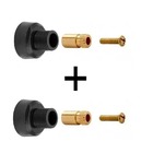 Kit 2 Conversor Adaptador Registro Docol X Acabamento Deca