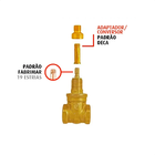 Kit 2 Conversor Adaptador Registro Fabrimarxacabamento Deca