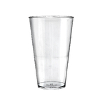 Kit 2 Copos Big Drink Branco E Transparente 550 Ml Krystalon