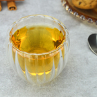 Kit 2 Copos De Café De Vidro Classic Parede Dupla 80ml Lyor