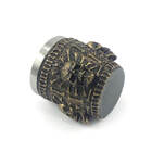 Kit 2 Copos Shot Dose Em Aço Inox Resina Colecionável Decorat