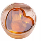 Kit 2 Copos Vidro Borossilicato Parede Dupla Coração 230ml