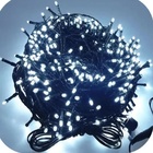 Kit 2 Cordão 500 Leds Fixo Prova D'água 50m Branco Frio Bivol