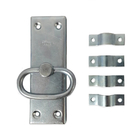 Kit 2 Cremona Zincada 115x37mm + 4 Vara Zincada 1,10m