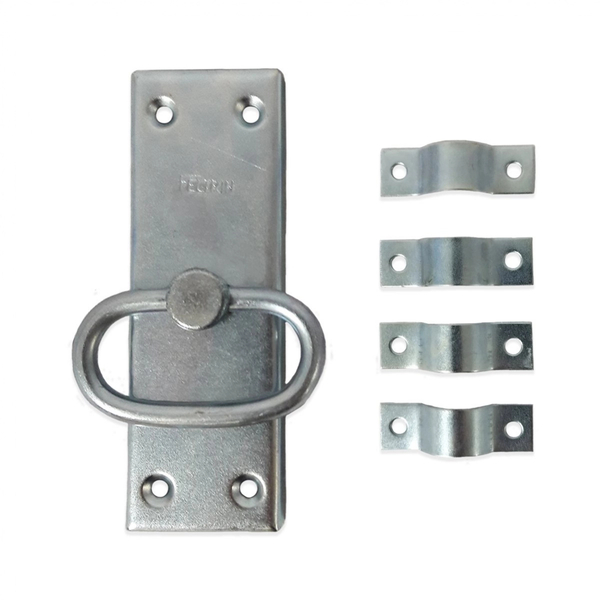 Kit 2 Cremona Zincada + 2 Vara Cremona Zincada Maciça 1,2m