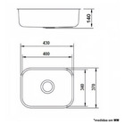 Kit 2 Cuba Fischer Inox N°3 40x34x14cm Com Válvula 3 1/2 Poli