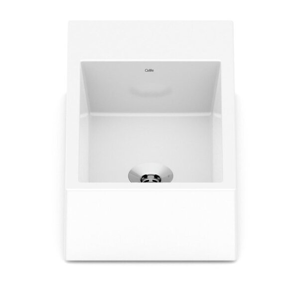 Kit 2 Cubas Apoio 44cmx25cm Com Mesa Basic Curve1 Celite Bran