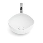 Kit 2 Cubas De Apoio 37,5x37,5cm Ruy Ohtake Roca Blanco Mate