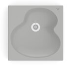 Kit 2 Cubas De Apoio 41x41cm Ruy Ohtake Roca Stone