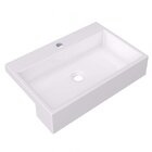 Kit 2 Cubas De Semi Encaixe Para Banheiro Xrt550 Retangular C