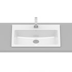 Kit 2 Cubas De Sobrepor Com Mesa 55x42cm Optica Pq55 Roca Bra