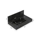 Kit 2 Cubas Esculpidas Em Porcelanato Slim Para Banheiro 60cm