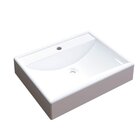 Kit 2 Cubas Para Banheiro Rt49w Retangular Compace Branco