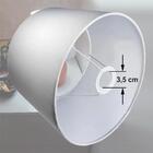 Kit 2 Cúpula Para Abajur  Tecido Algodão 15x17x20 Cm Br