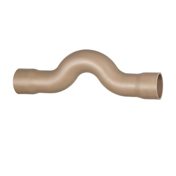 Kit 2 Curva De Transposição Soldável Marrom Para Água 25mm