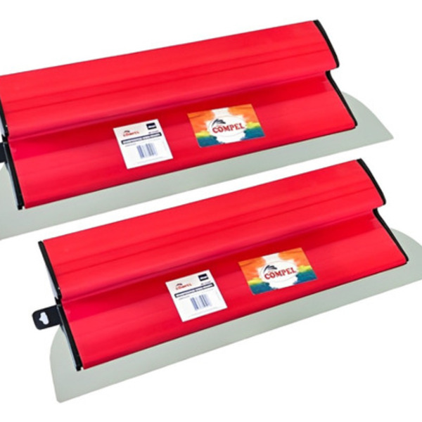 Kit 2 Desempenadeiras Berox Inoxidável Massa Corrida 40cm