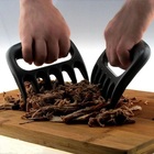 Kit 2 Desfiador Cortador Carne Garfo Garra Urso Churrasco Fra