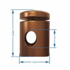 Kit-2 Desviador De Cabo Para Lustres E Pendentes E Luminária