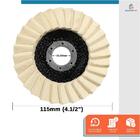 Kit 2 Disco Flap Para Polimento 4.1/2" - Starfer