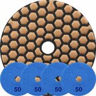 Kit 2 Disco Lixa Polimento A Seco Mármore 10 Cm Grão 50
