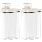 Kit 2 Dispenser Para Amaciante E Sabão Líquido 2,3l Flow Beg