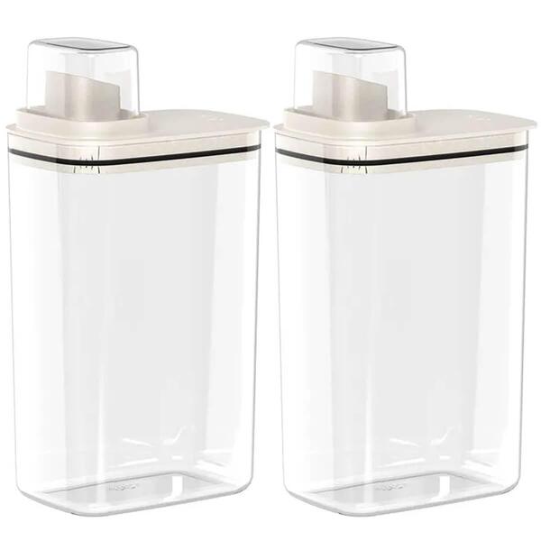 Kit 2 Dispenser Para Amaciante E Sabão Líquido 2,3l Flow Beg