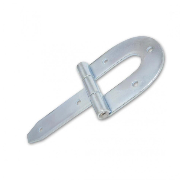 Kit 2 Dobradiça Porteira Ferradura 4" Zincada - Loth